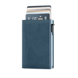 Pasjeshouder Classic Blauw