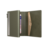 Pasjeshouder Classic Olijfgroen