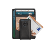 Mini Wallet Clipper Smooth Black