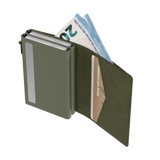 Card Holder Double Olive Green