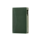 Pasjeshouder Slim Vintage Leer Groen