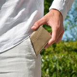 Pasjeshouder Slim Beige