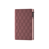 Kartenetui Slim Panel Aubergine