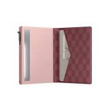 Kartenetui Slim Panel Aubergine