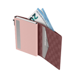 Kartenetui Slim Panel Aubergine