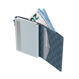 Porte-cartes Slim Panel Bleu