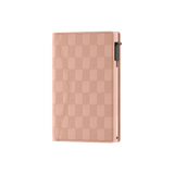 Card Holder Slim Panel Salmon Pink