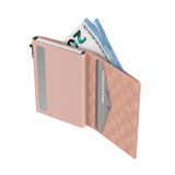 Card Holder Slim Panel Salmon Pink