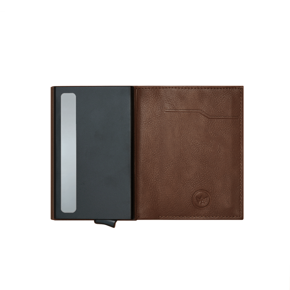 Pasjeshouder Classic Koffie Bruin | Prowallet