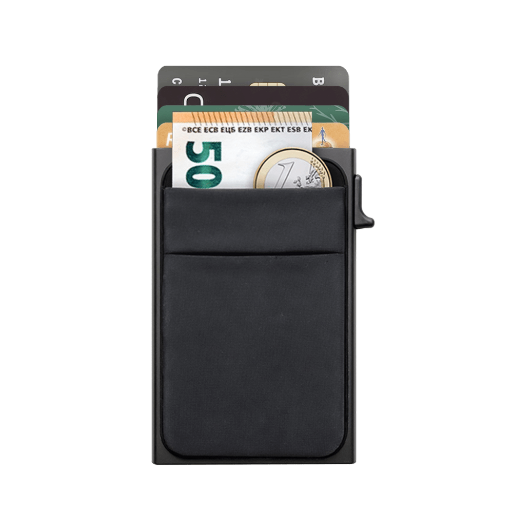 Pasjeshouder Secure Deluxe Zwart | Prowallet